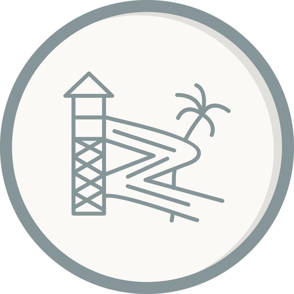 Water slide Vector Icon