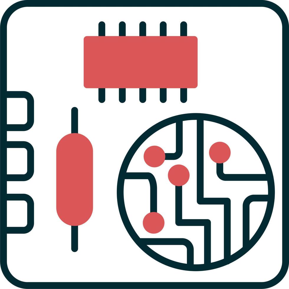 Pcb board Vector Icon