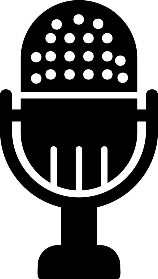Microphone Vector Icon