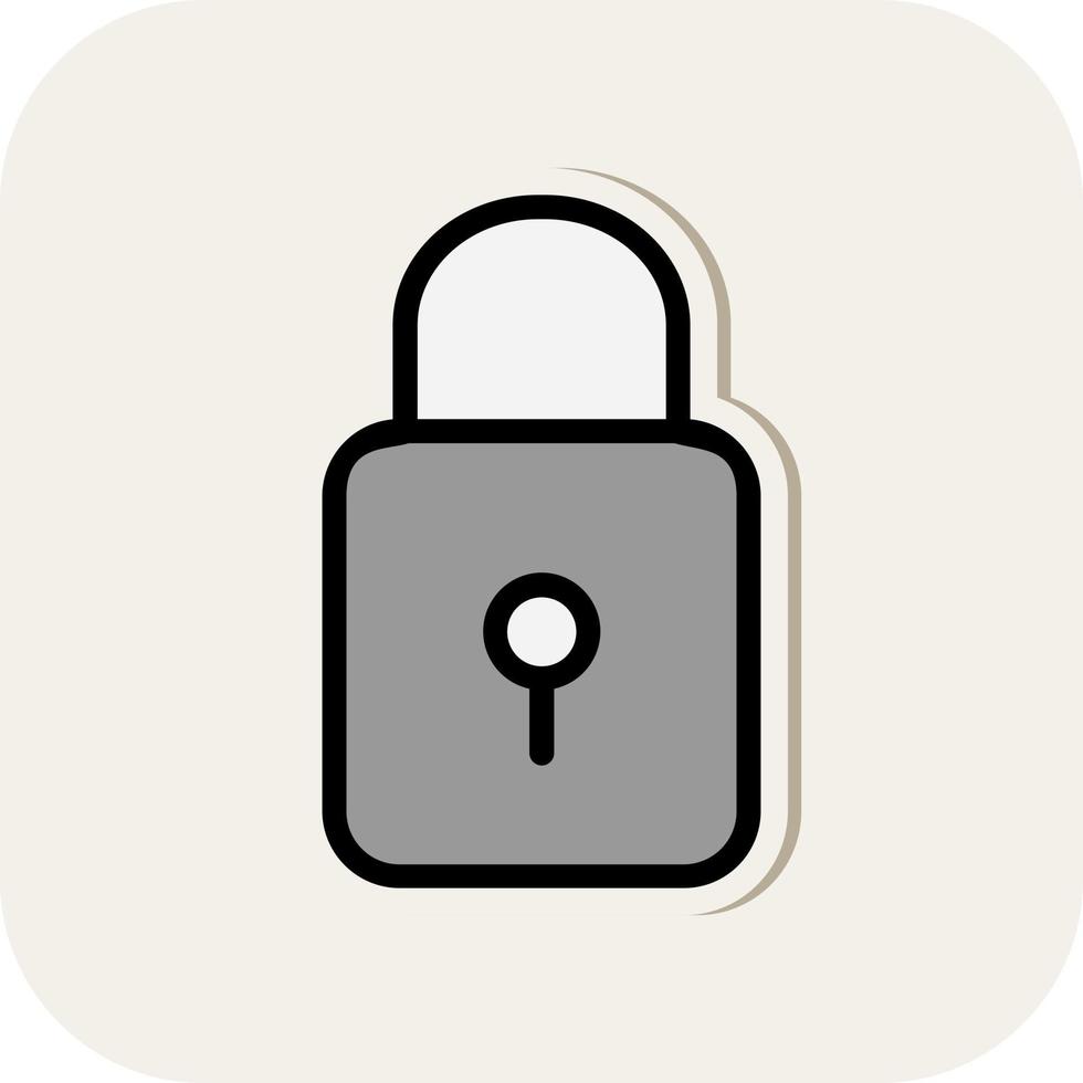 Lock Vector Icon Design