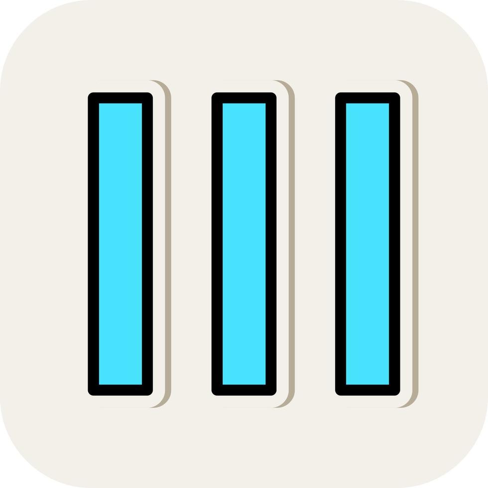 Vertical Vector Icon Design