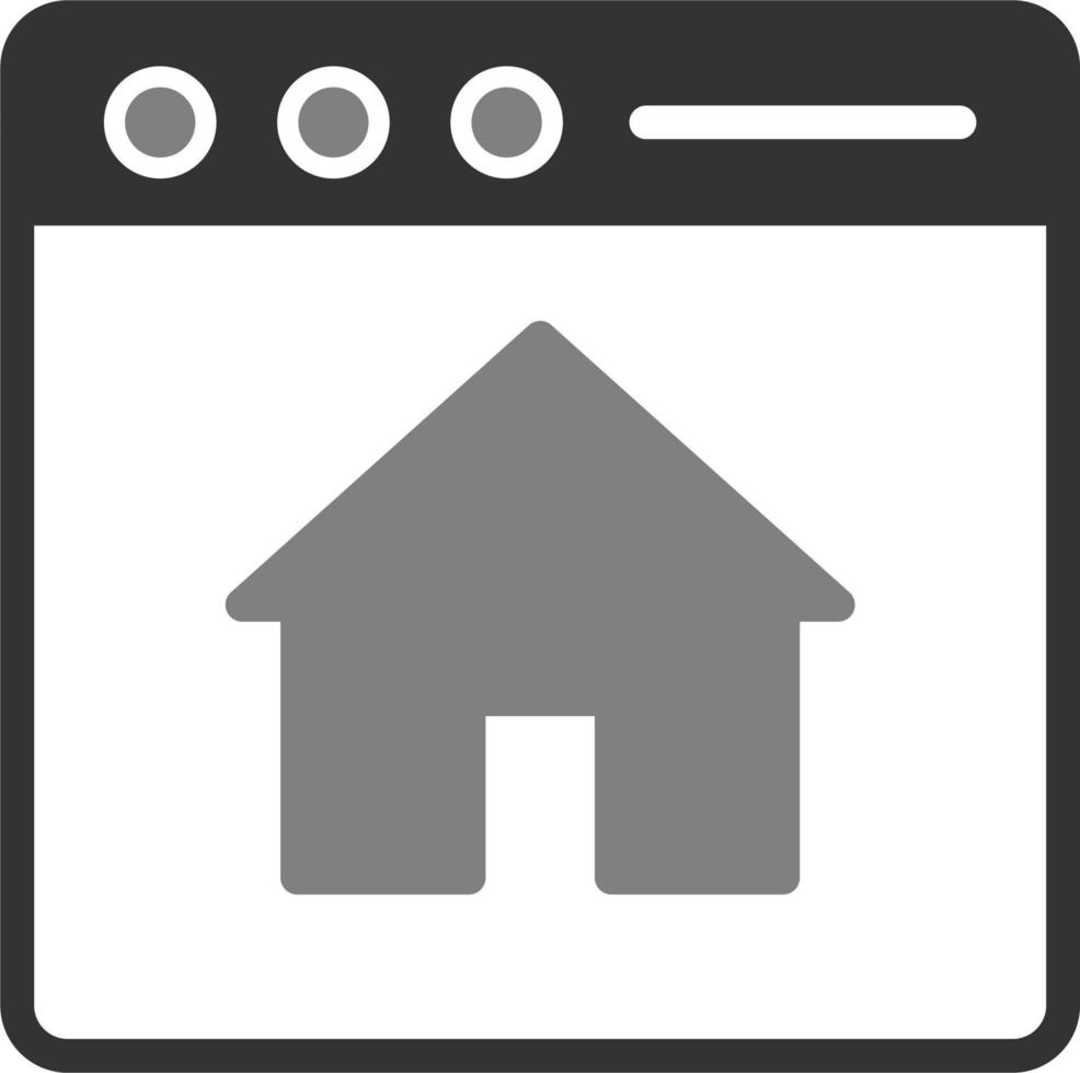 Home Page Vector Icon
