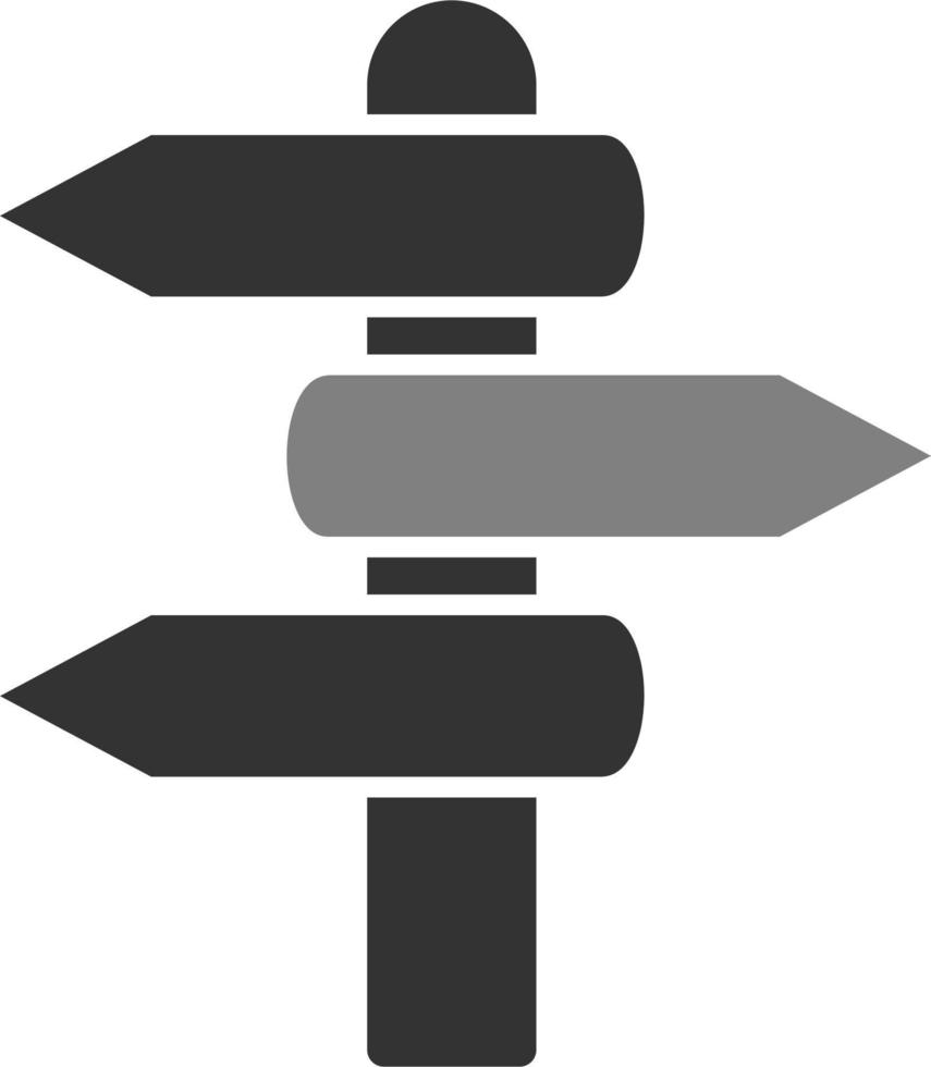 Directional Sign Vector Icon