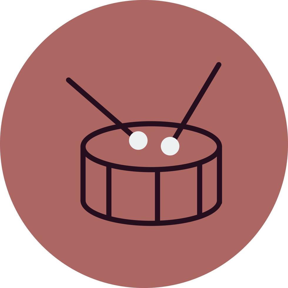 Drum Vector Icon