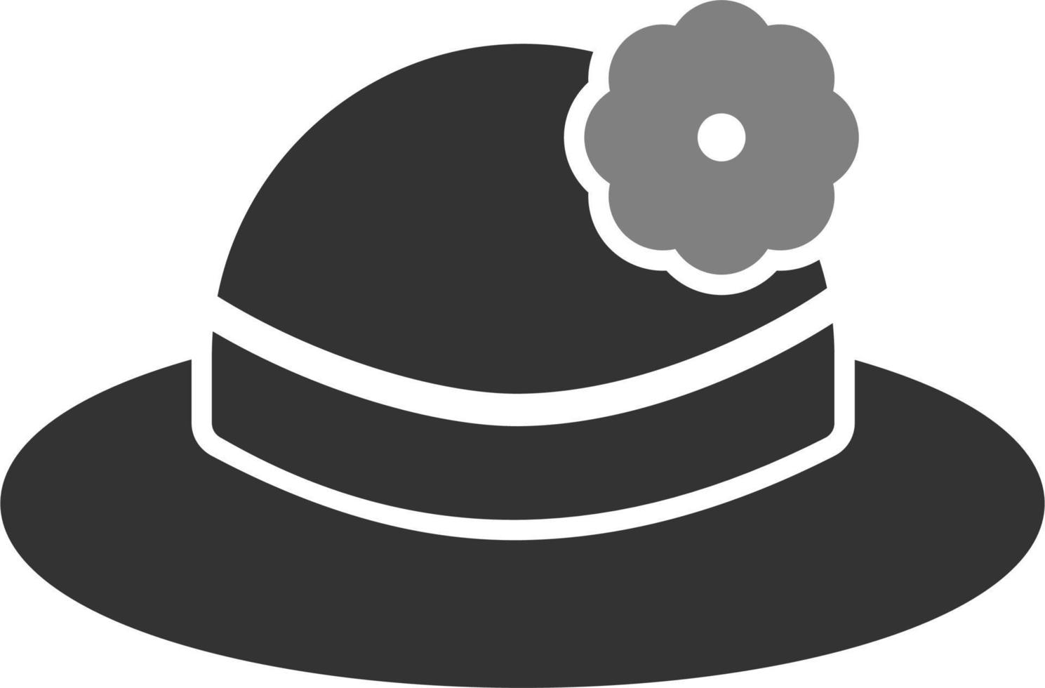 icono de vector de sombrero