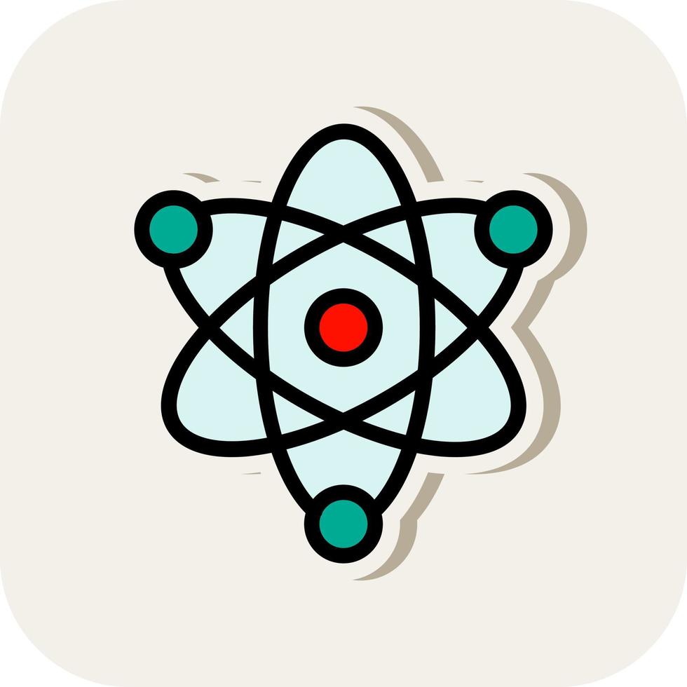 Atom Vector Icon Design