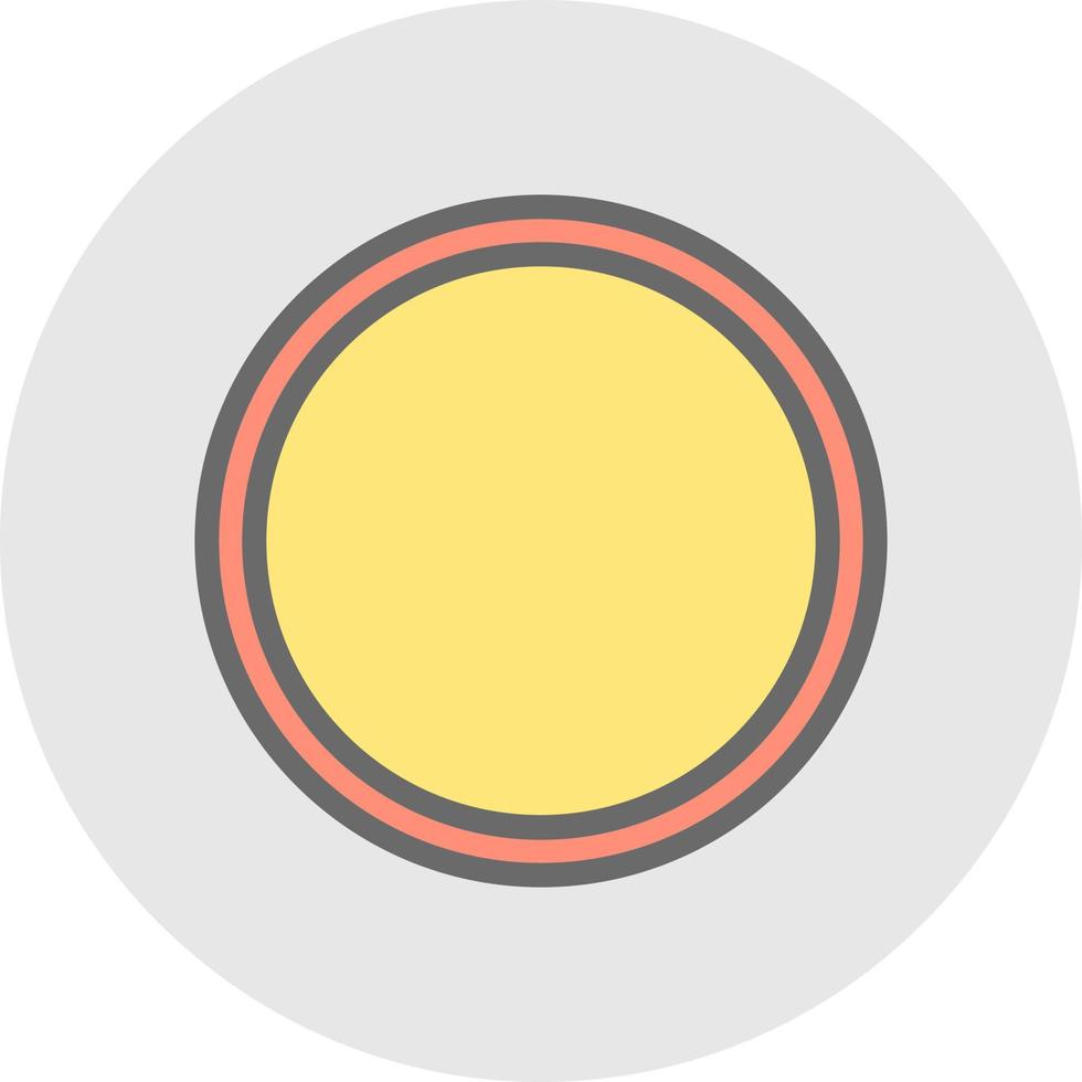 diseño de icono de vector de círculo