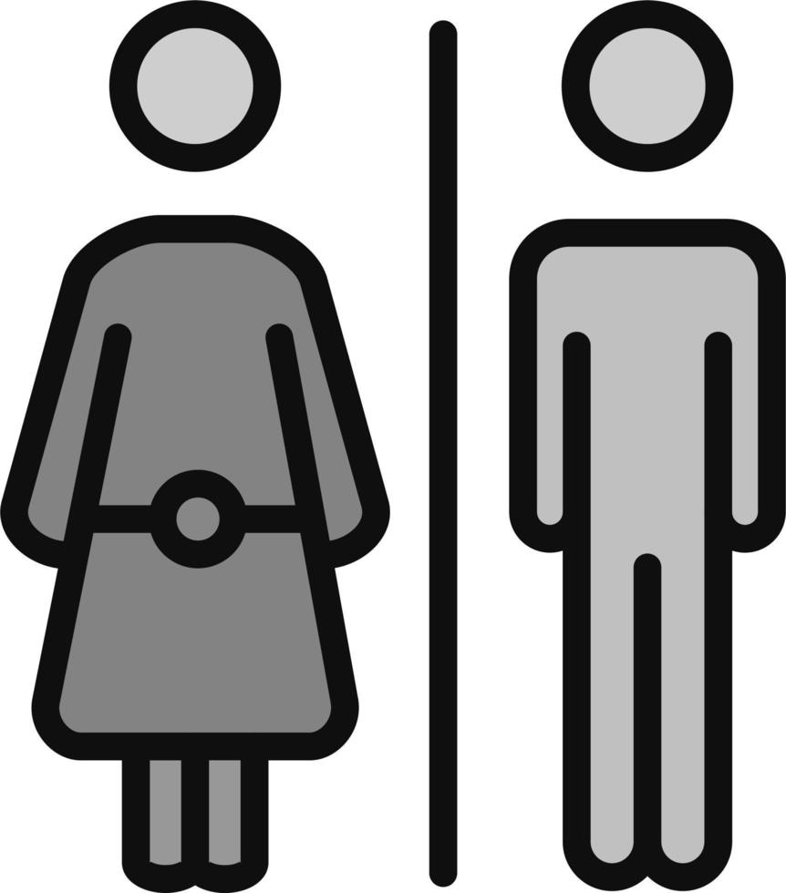 Toilet Signs Vector Icon