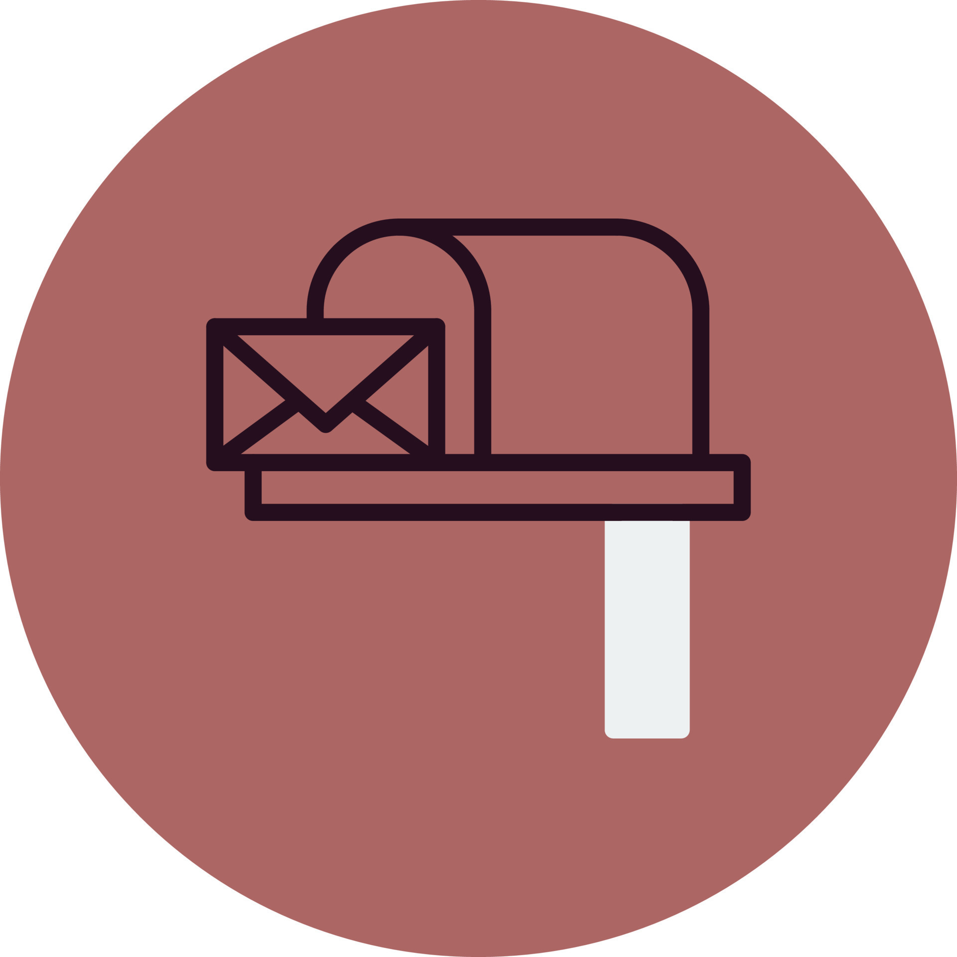 Mailbox Vector Icon 20959163 Vector Art at Vecteezy