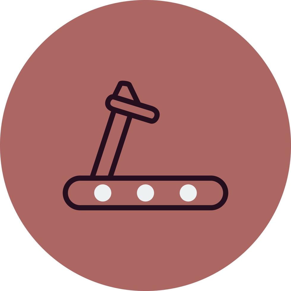 Treadmill Vector Icon