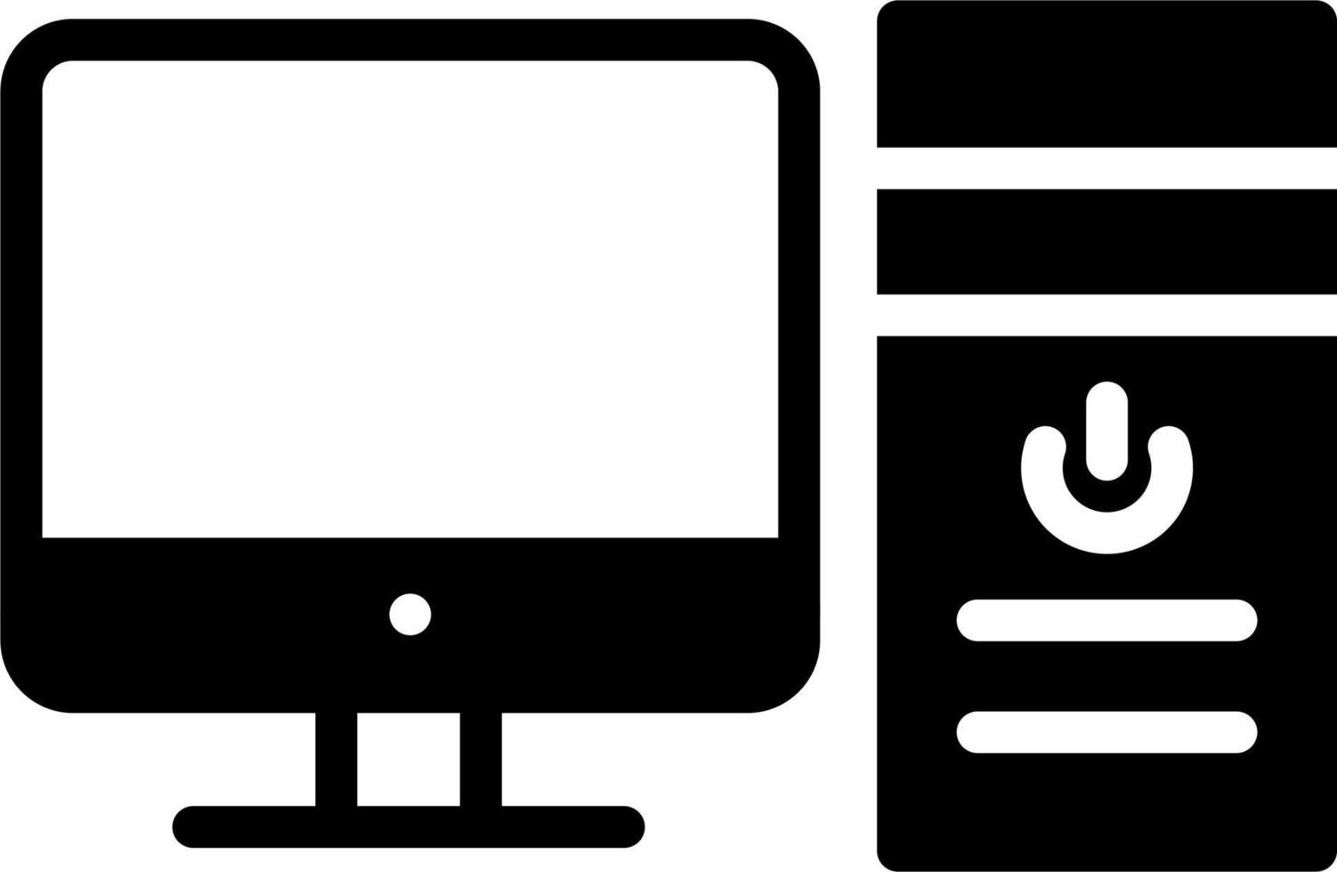 Computer Vector Icon