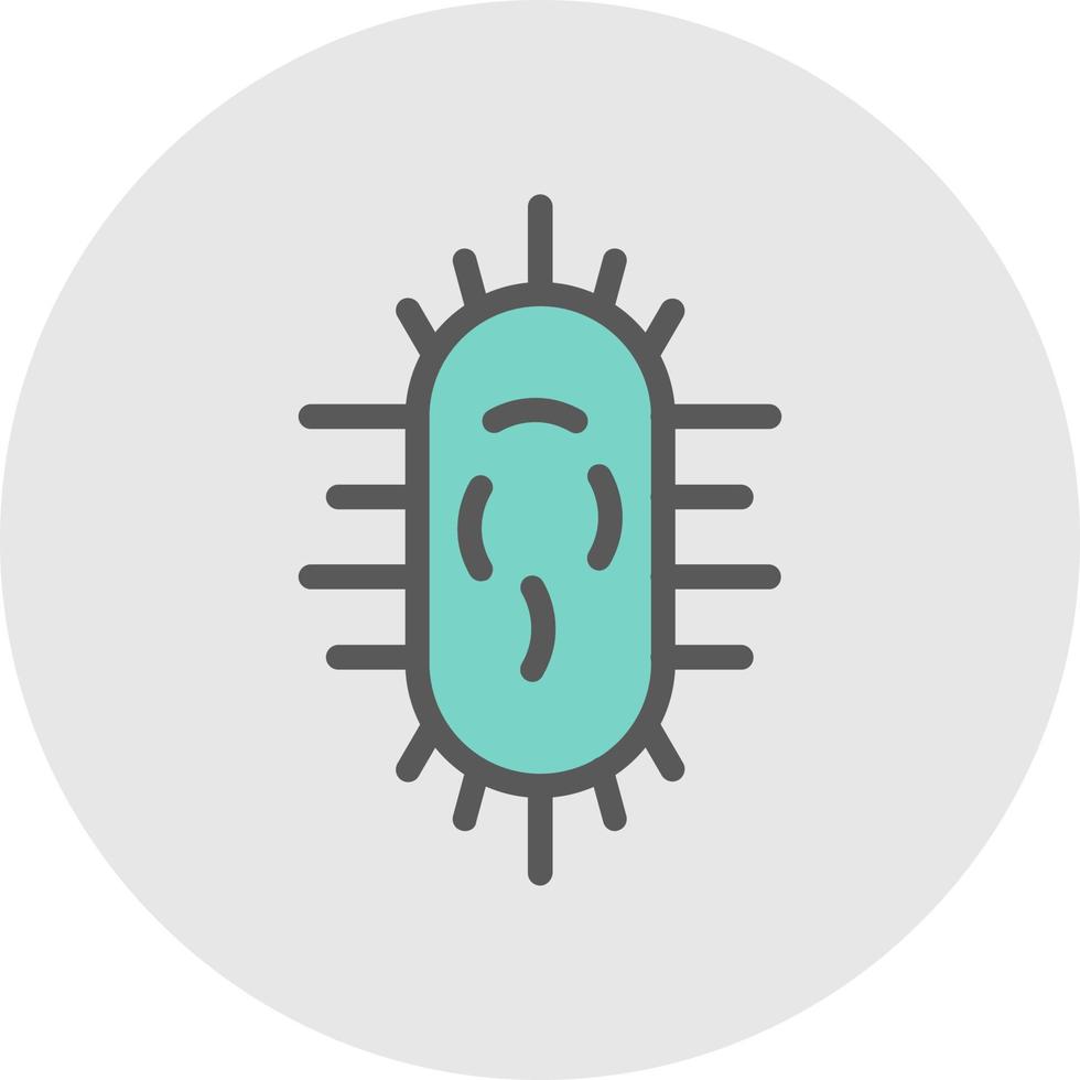 Bacteria Vector Icon Design