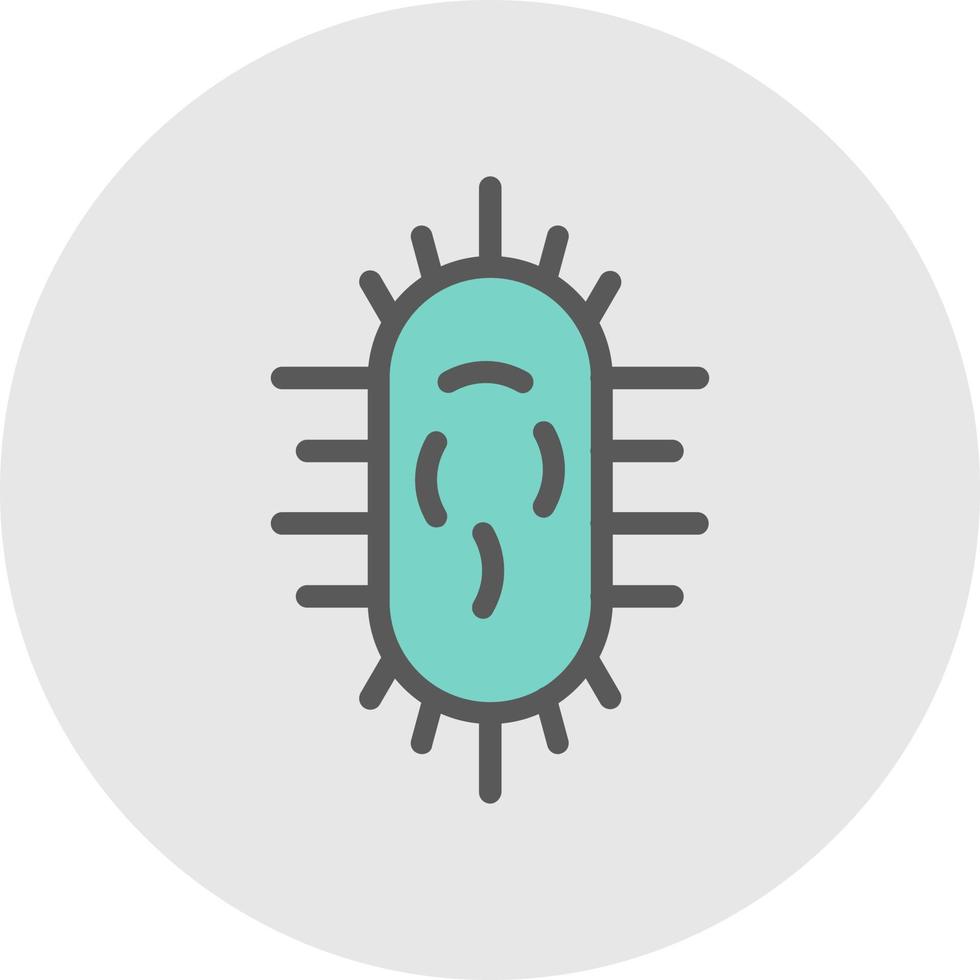 Bacteria Vector Icon Design