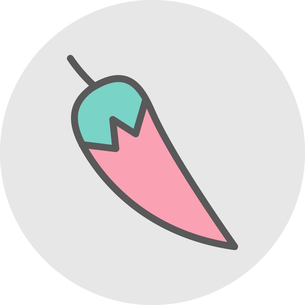 Pepper Hot Vector Icon Design