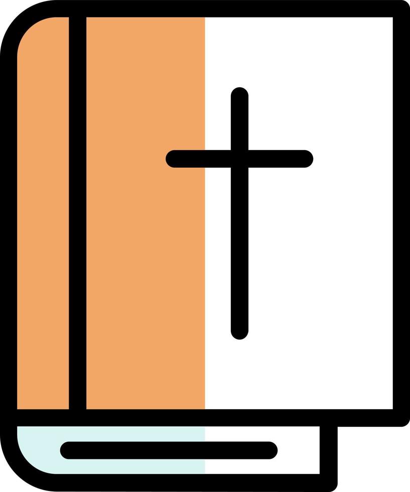 diseño de icono de vector de biblia