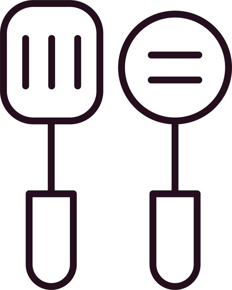 Kitchen Utensils Icon vector