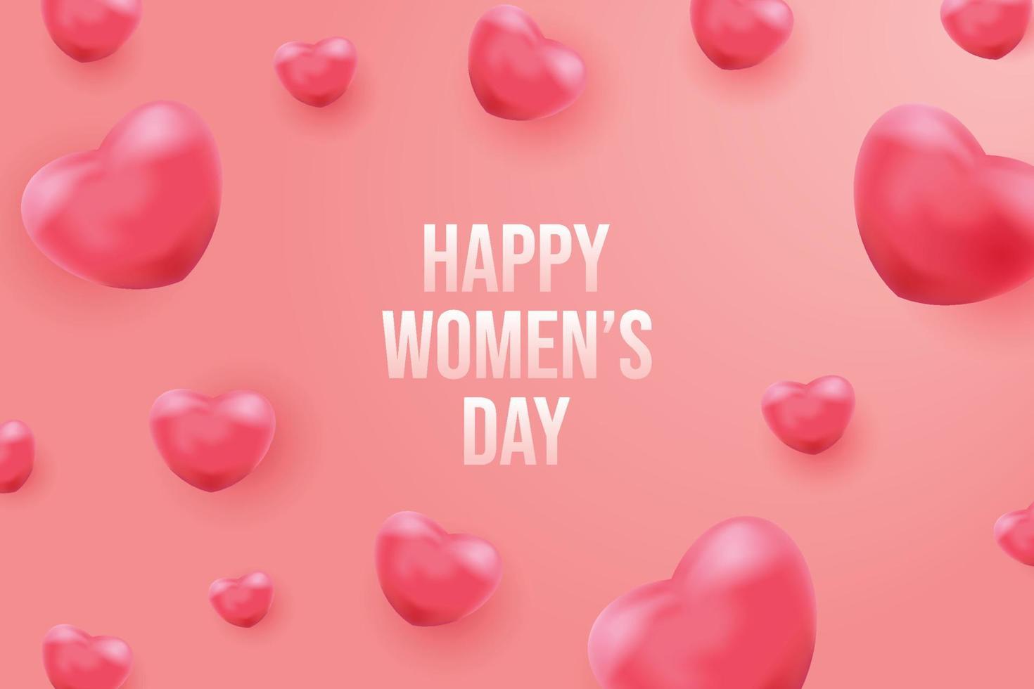 Happy Womens Day Background vector