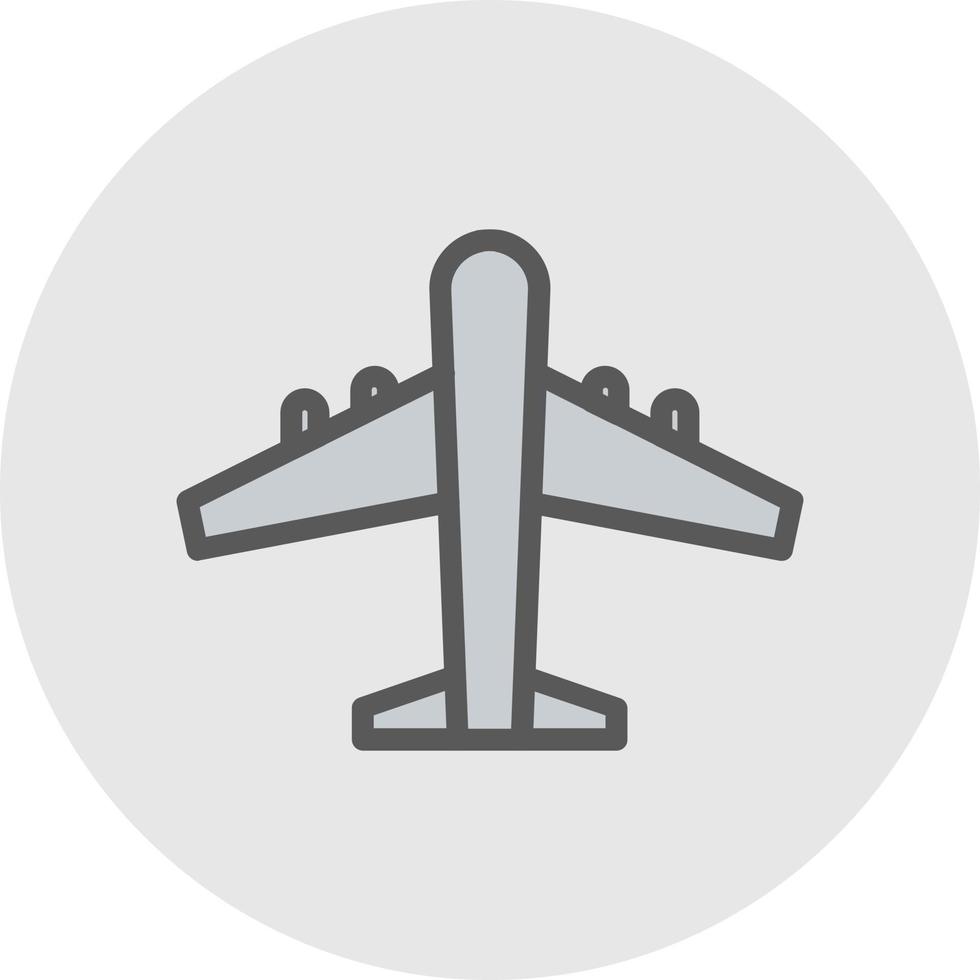 Plane Vector Icon Design