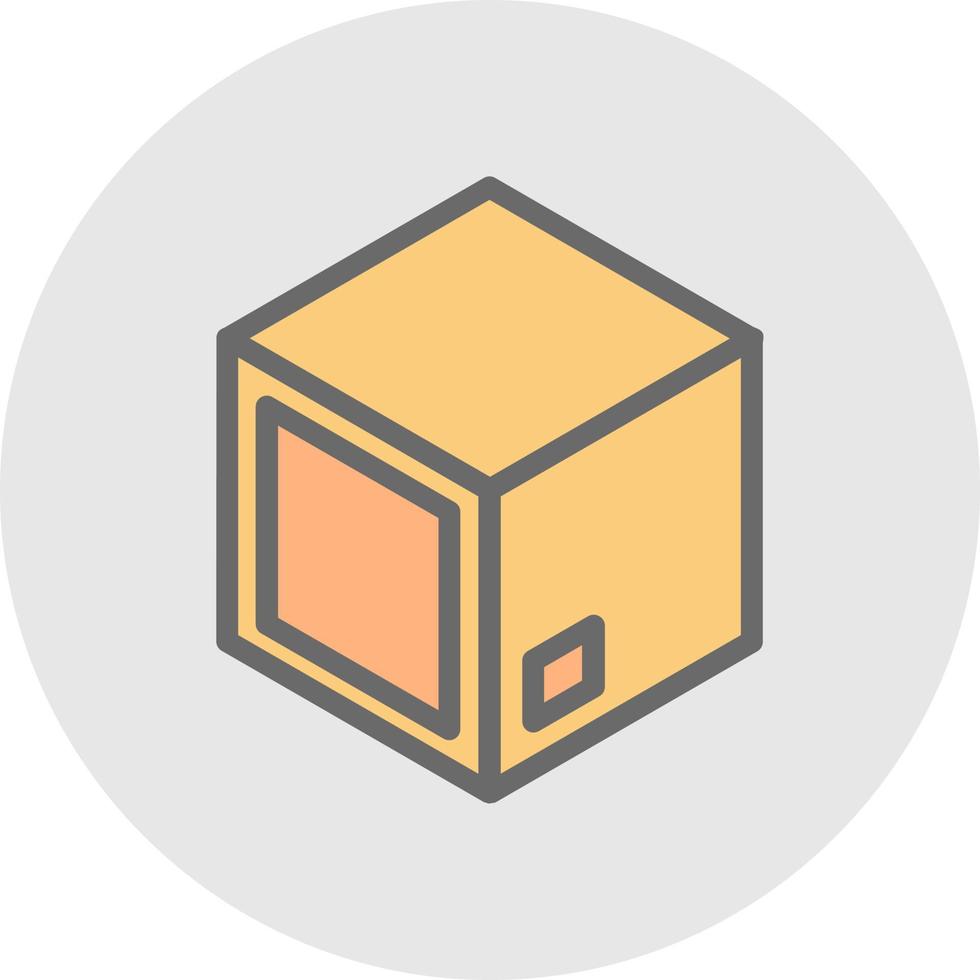Box Vector Icon Design