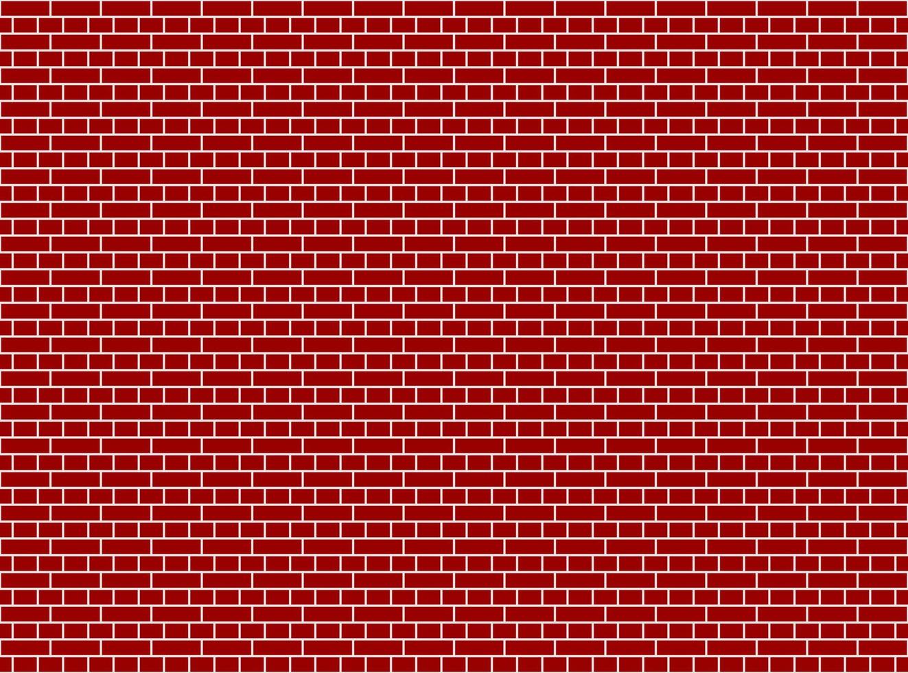 red brick wall english bond illustration background vector