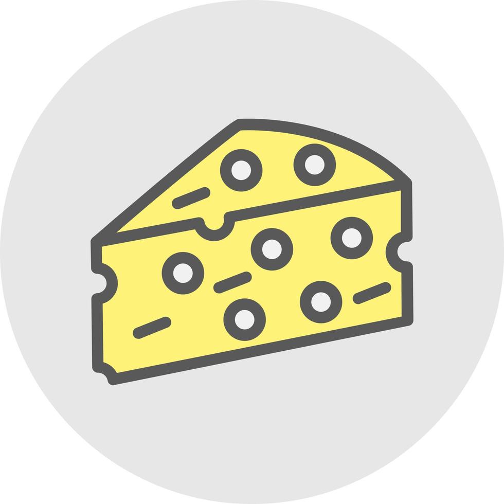 Cheese Vector Icon Design