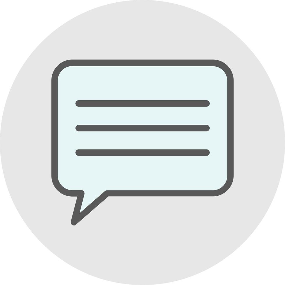 Comments Vector Icon Design