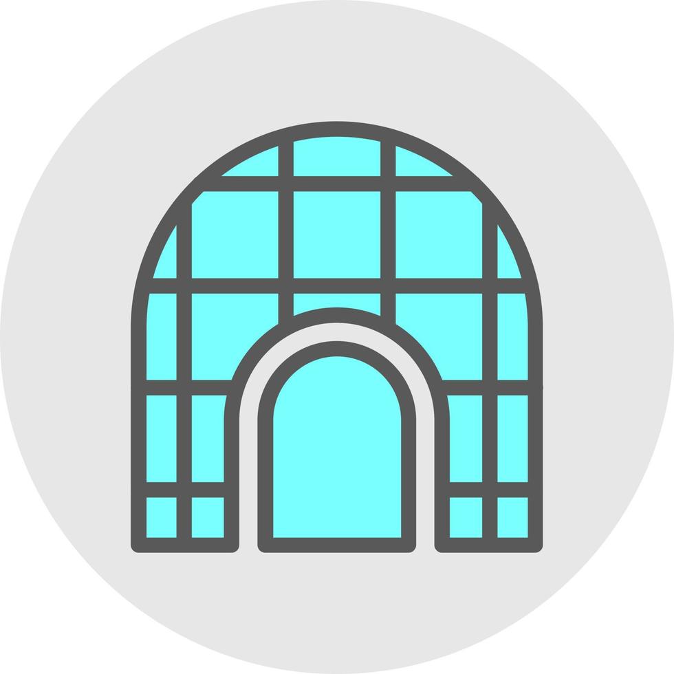 Igloo Vector Icon Design