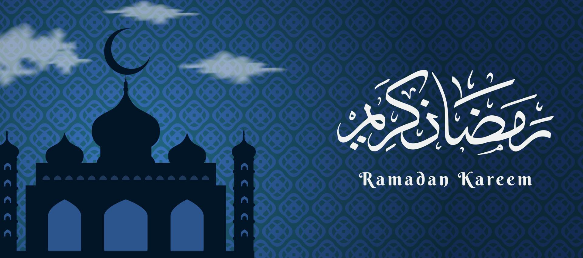 Ramadán kareem diseños islámico saludo antecedentes modelo con Ramadán para celebracion diseño. bandera, cubrir, fondo de pantalla. vector ilustración.