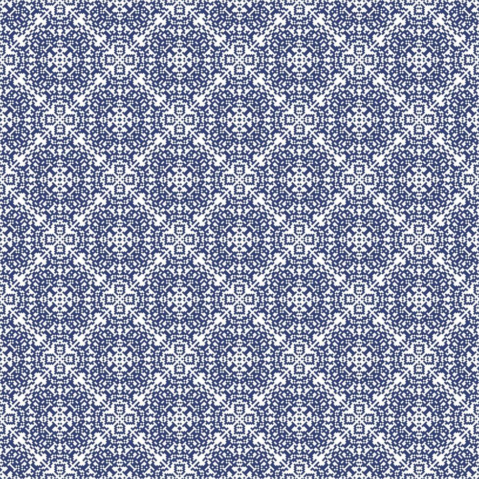 decorative background made of small squares. The rich decoration of abstract patterns for construction of fabric or paper. vector