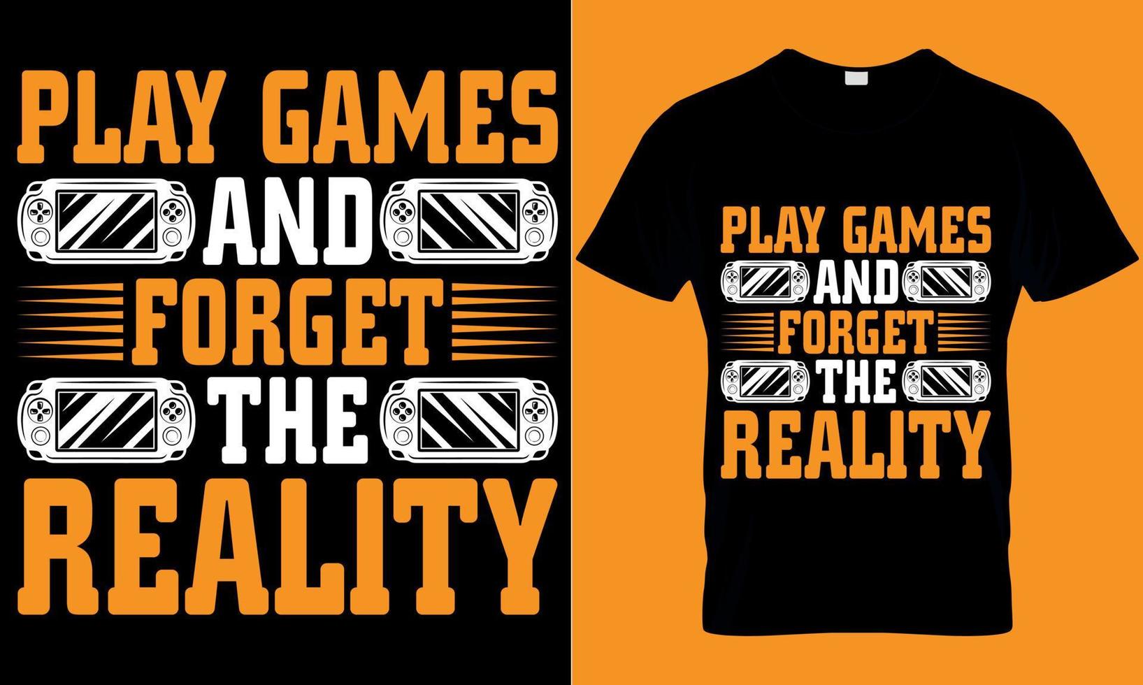 juego de azar tipografía camiseta diseño con editable vector gráficos. jugar juegos y olvidar el realidad