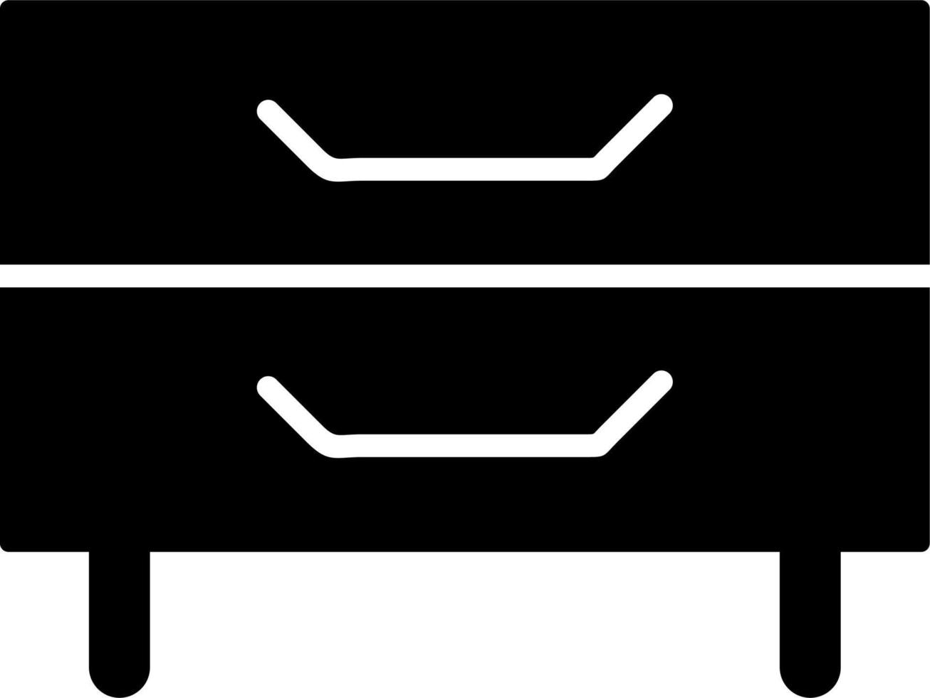 Drawer Vector Icon