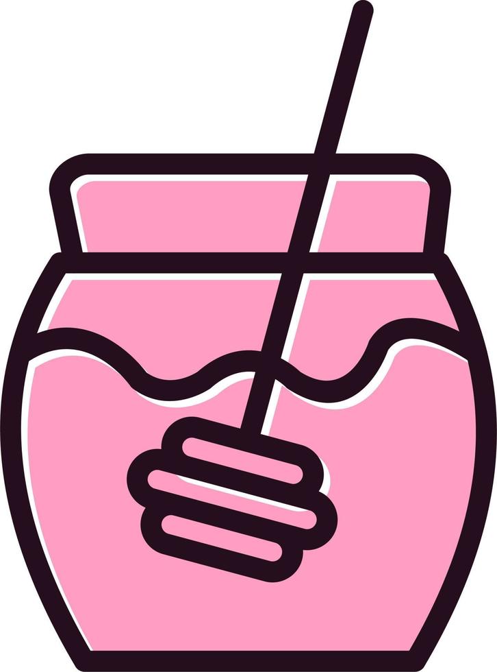 Honey jar Vector Icon