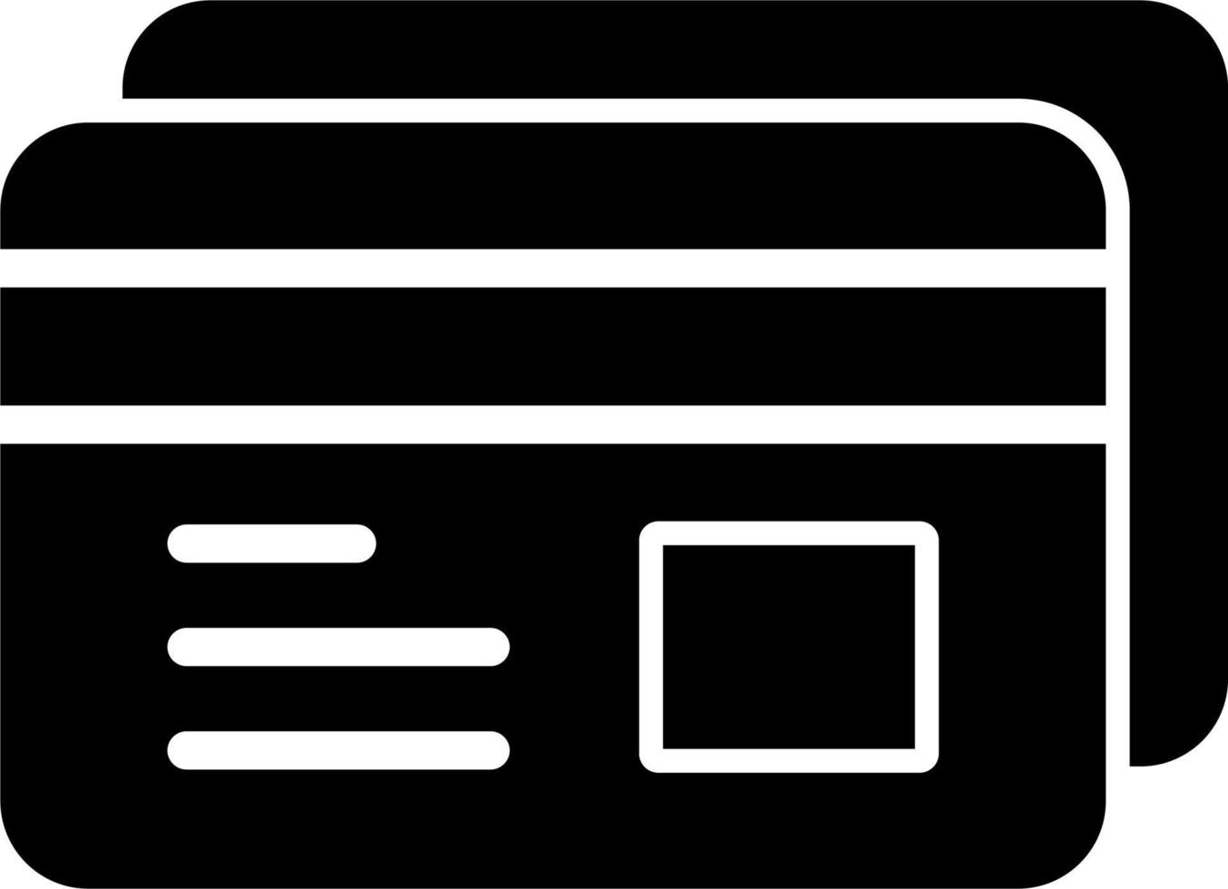 Credit card Vector Icon