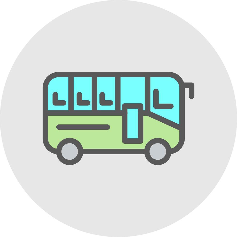 Bus Vector Icon Design