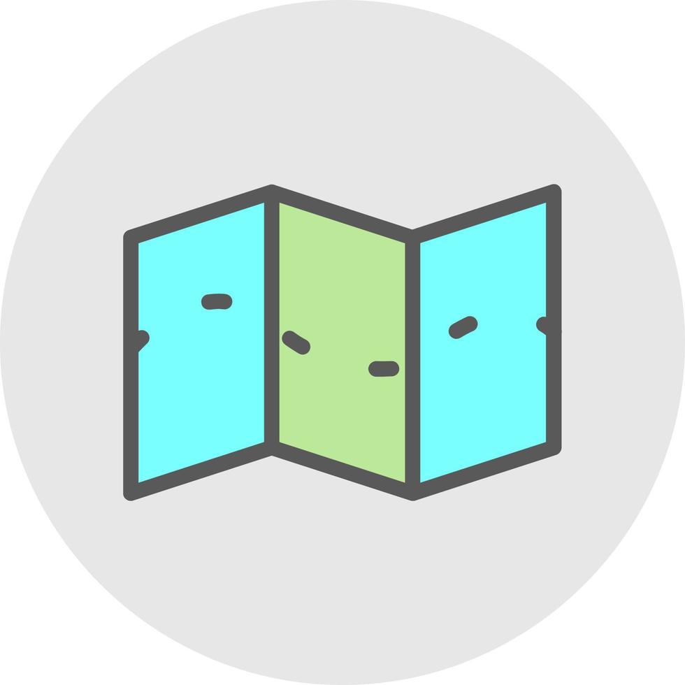 Map Vector Icon Design