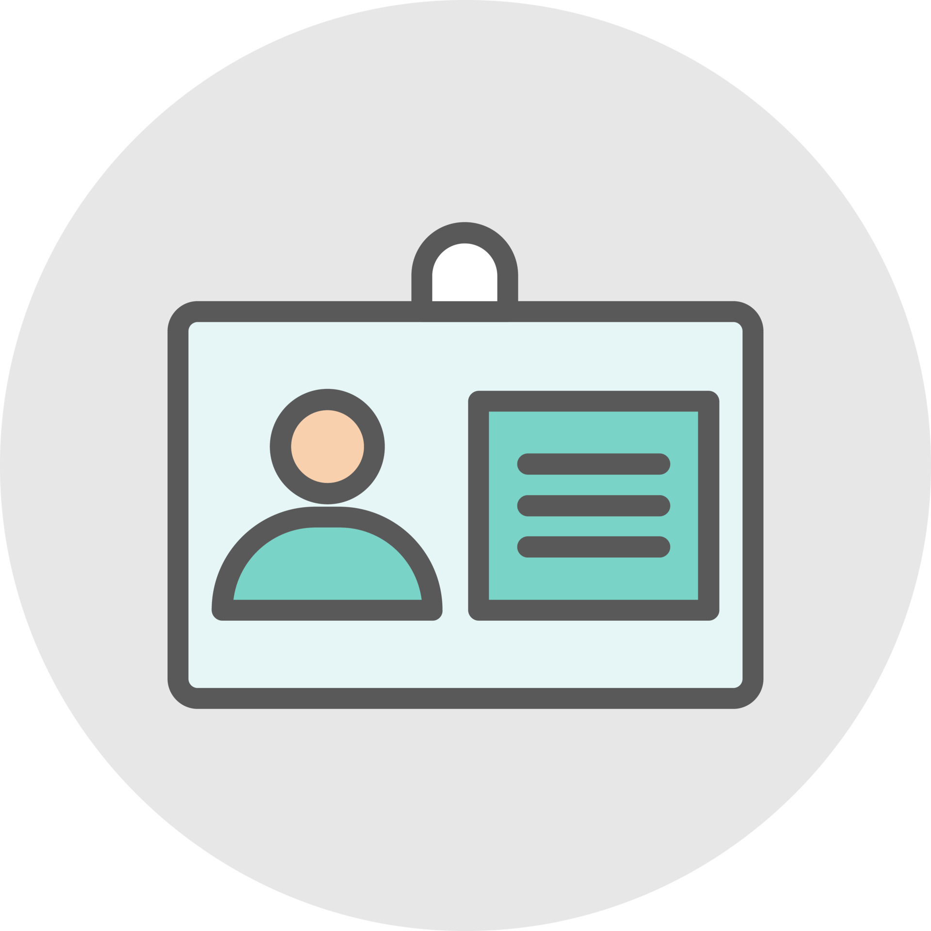 Id Badge Vector Icon Design 20961045 Vector Art at Vecteezy