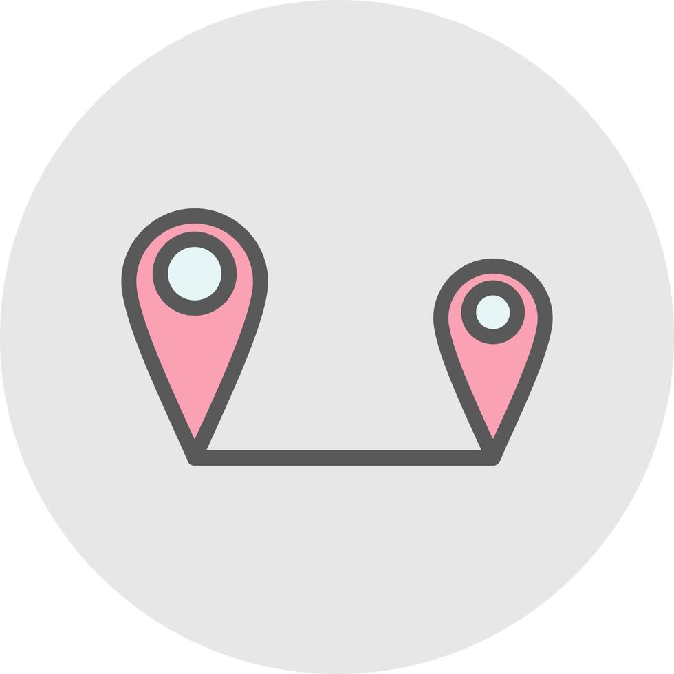 Map Marker Alt Vector Icon Design