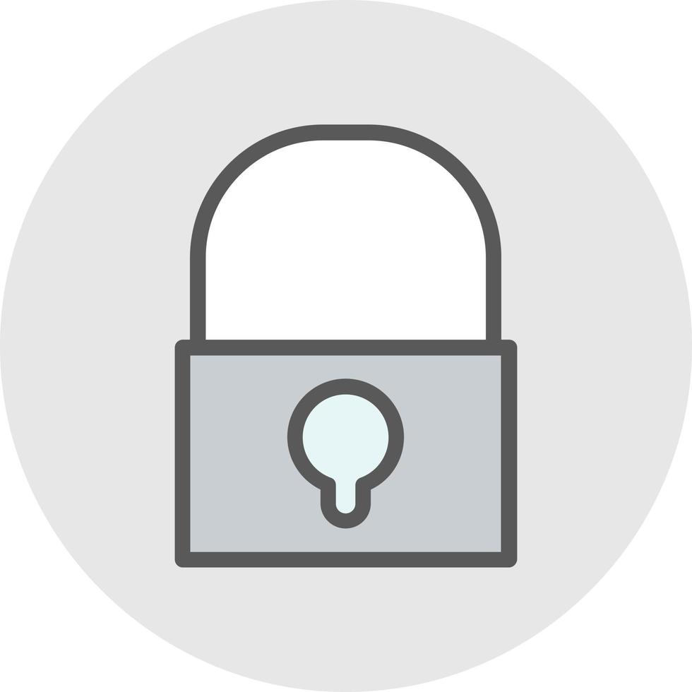 Lock Open Vector Icon Design