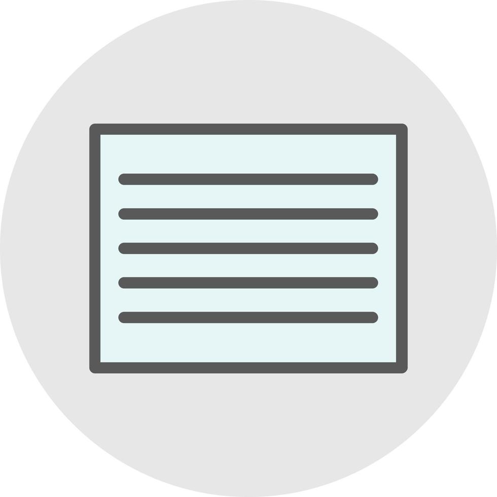 Paragraph Vector Icon Design