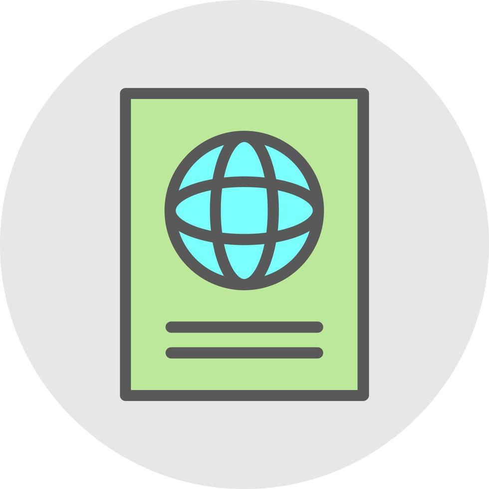 Passport Vector Icon Design