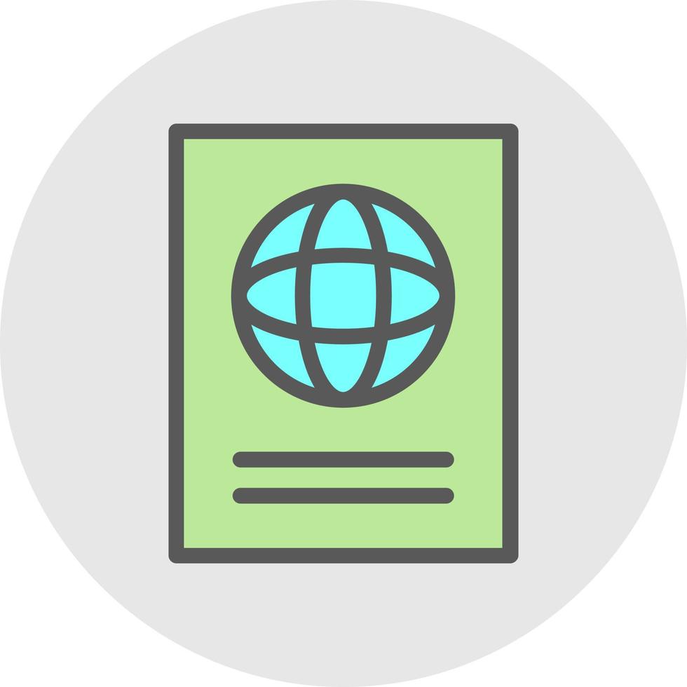 Passport Vector Icon Design