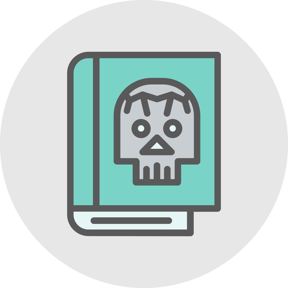 Book Dead Vector Icon Design