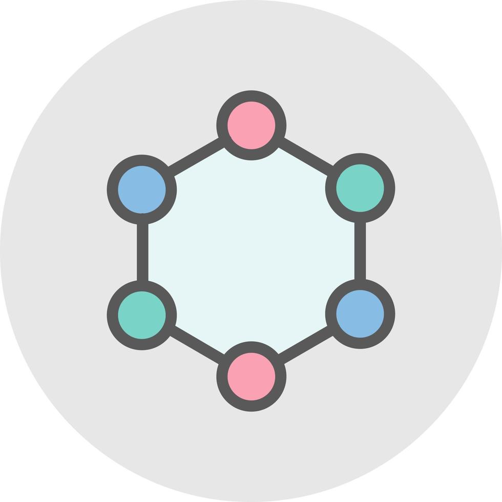 Draw Polygon Vector Icon Design