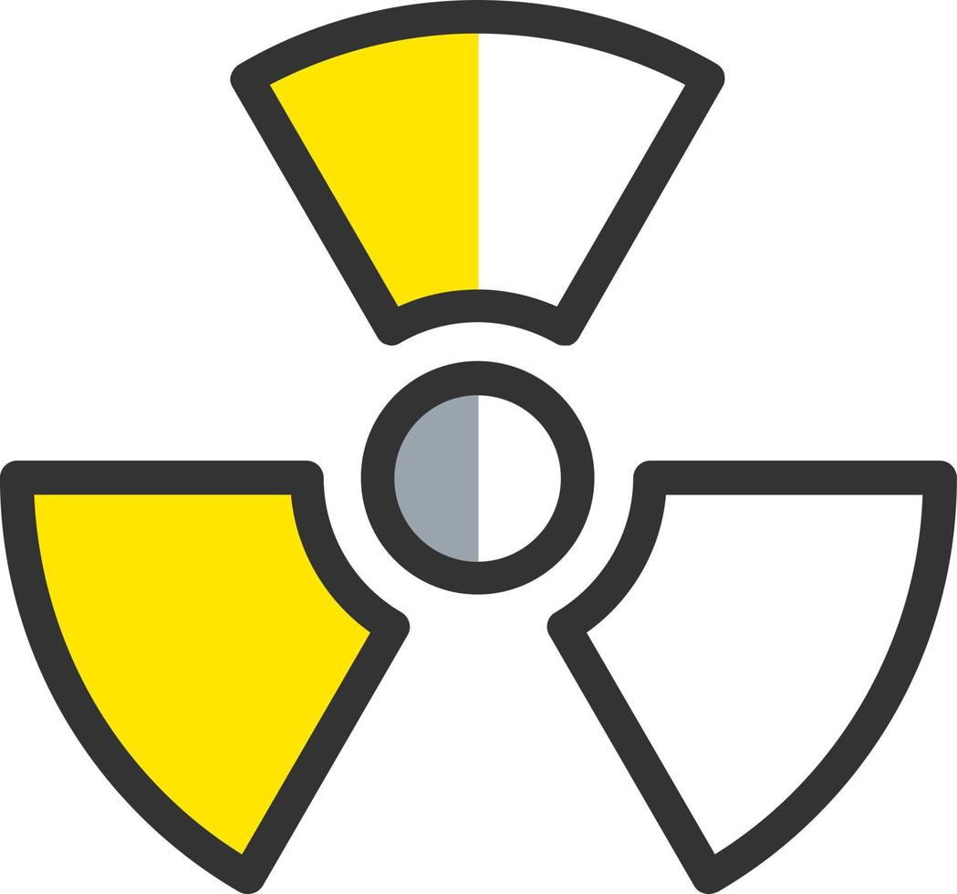 Radiation Vector Icon Design