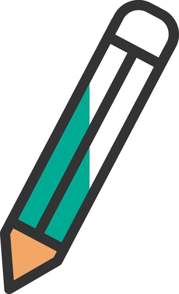 Pencil Alt Vector Icon Design