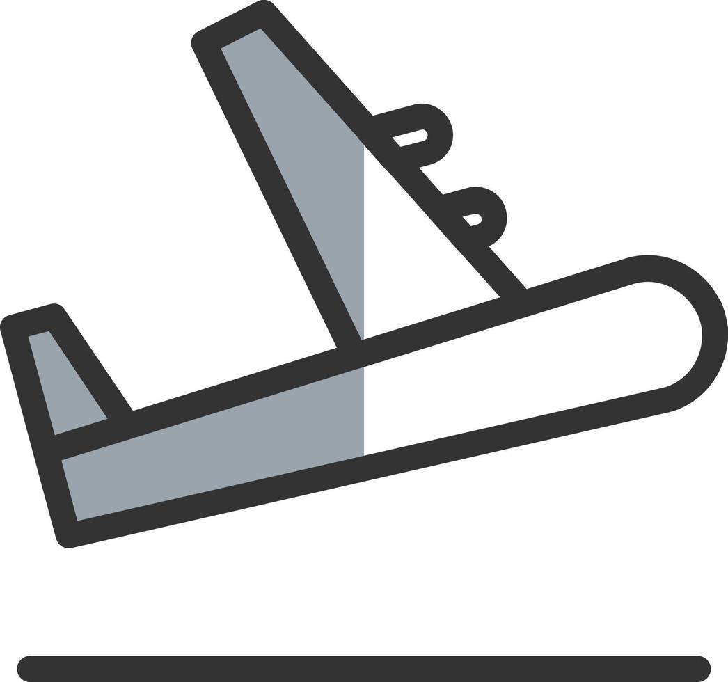 Plane Departure Vector Icon Design