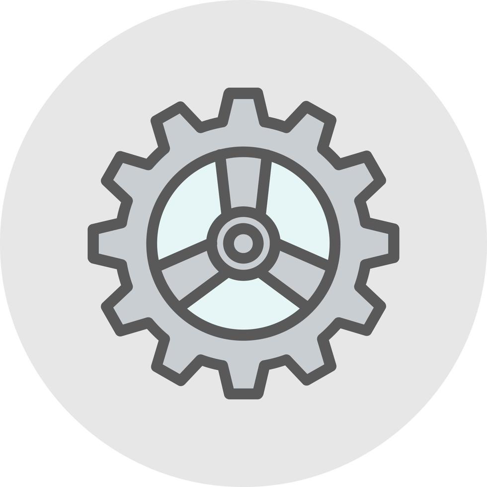 Cog Vector Icon Design