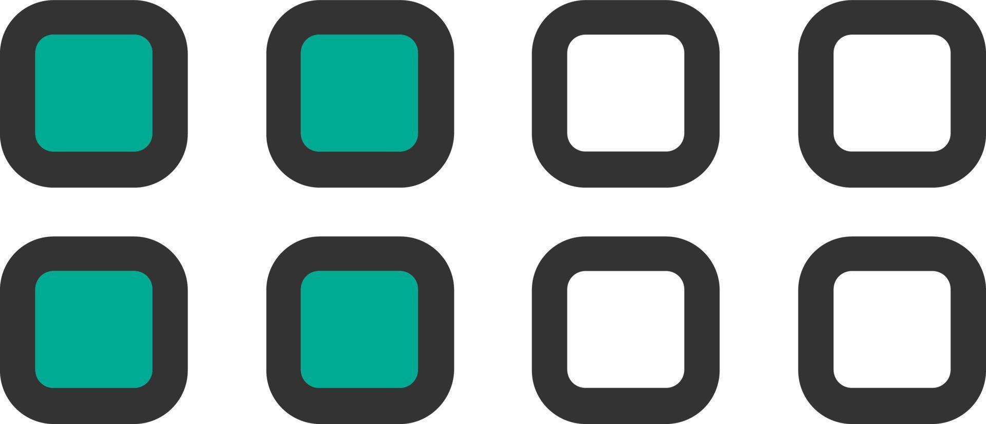 Grip Horizontal Vector Icon Design