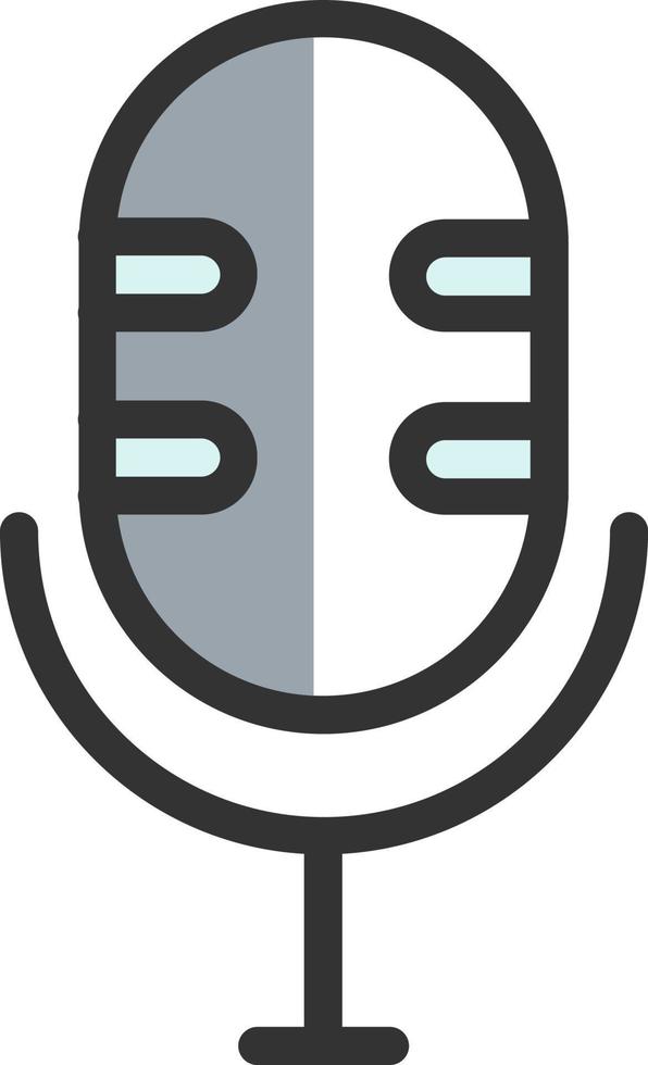 Microphone Alt Vector Icon Design