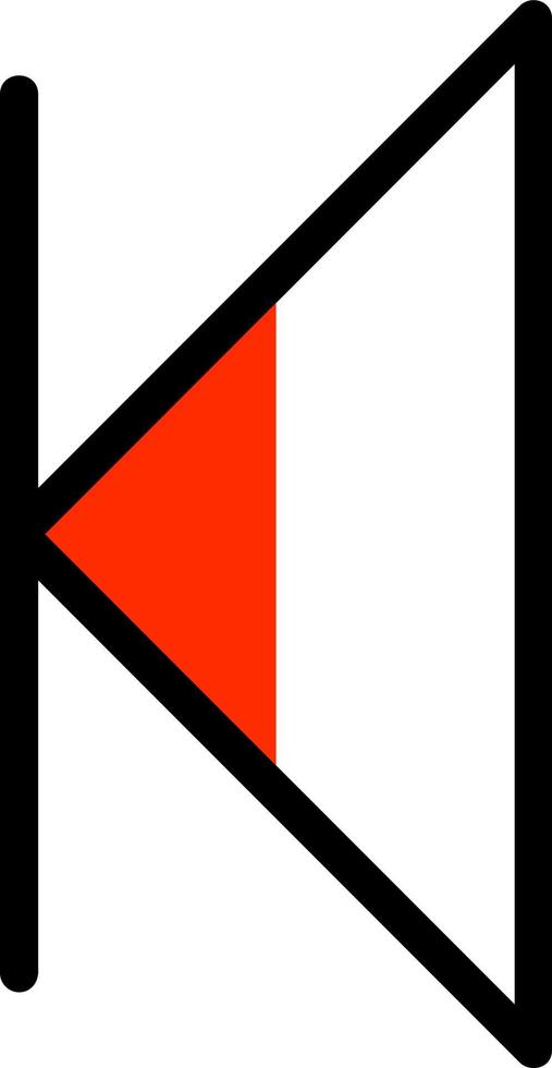 Skip Vector Icon Design